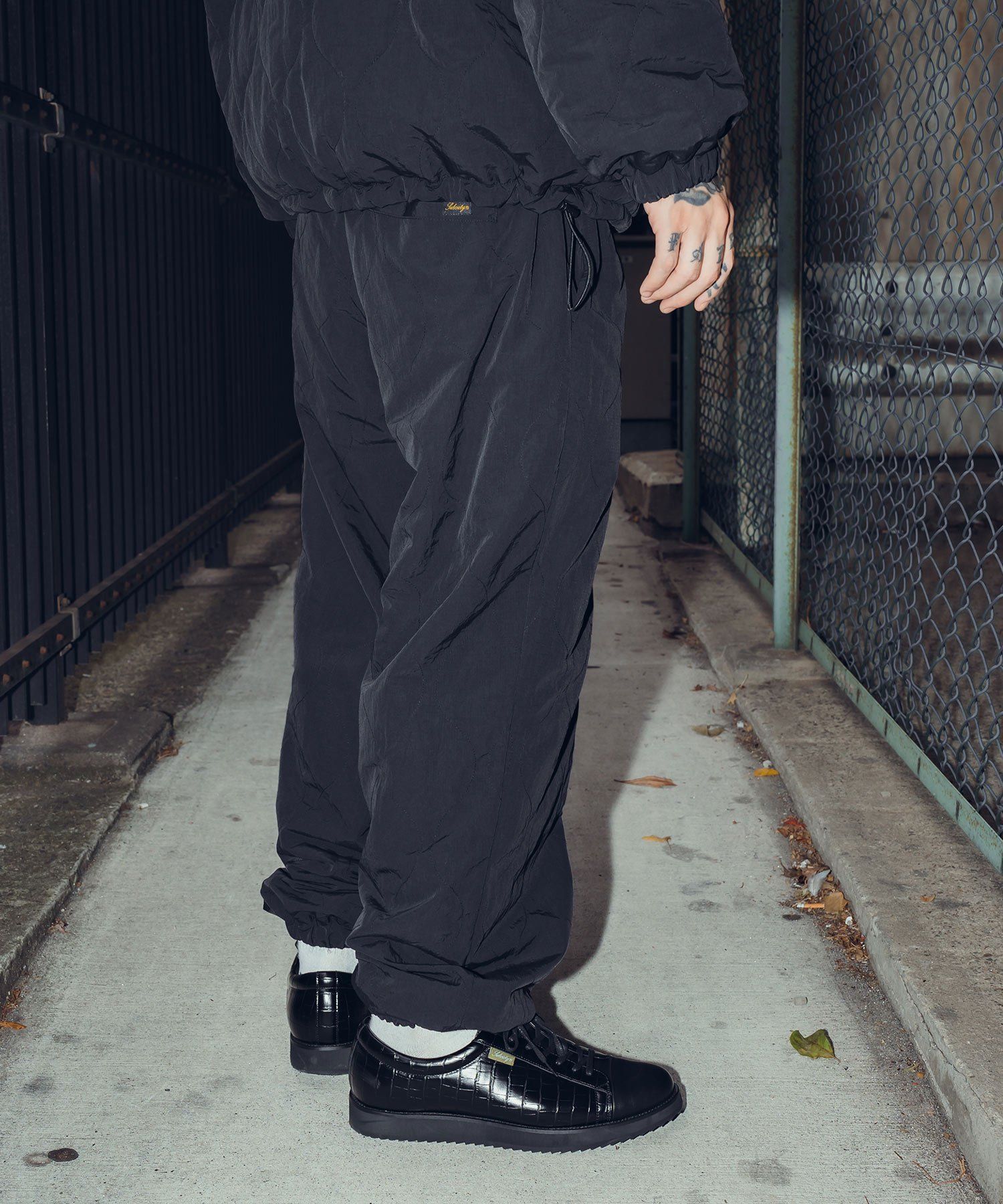 REVERSIBLE NYLON×FLEECE PANTS