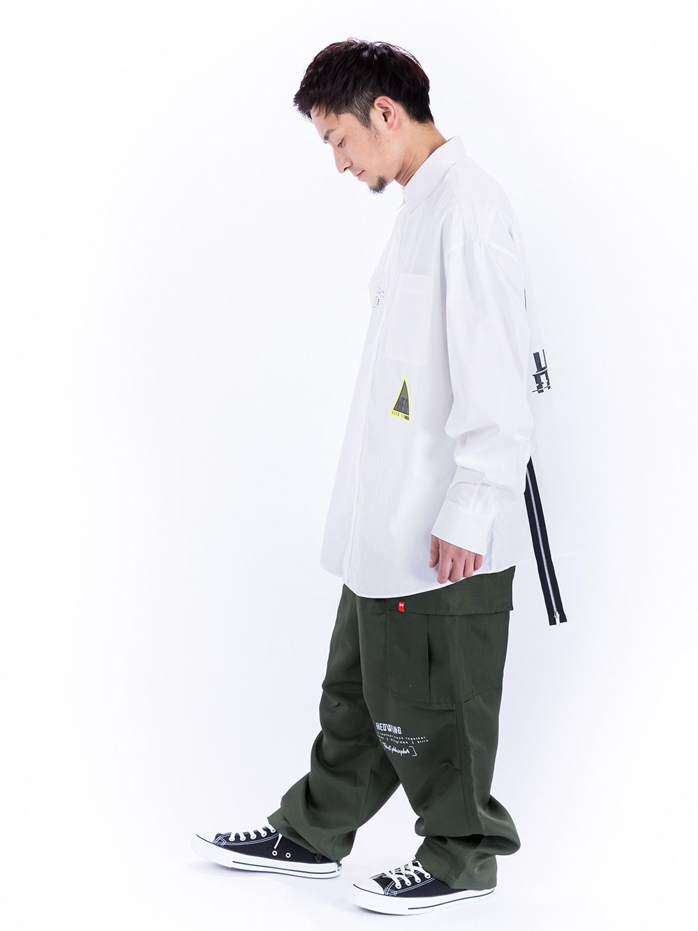 Big Silhouette Double Zip Shirt