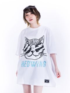 Vacation Cat Big Silhouette T-Shirt