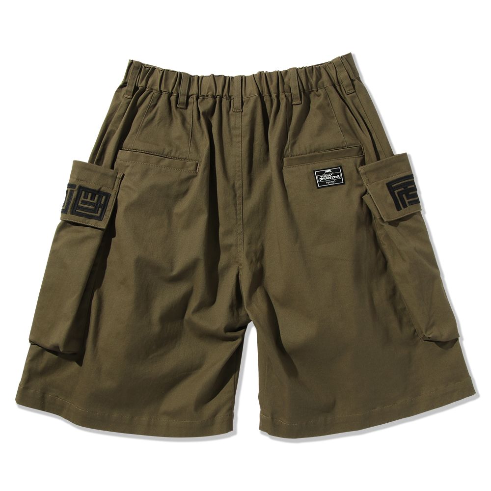 四角ロゴカーゴショーツ