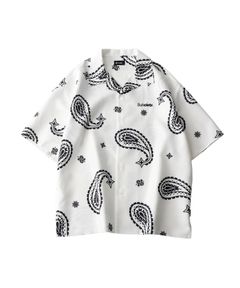 Large paisley shirt