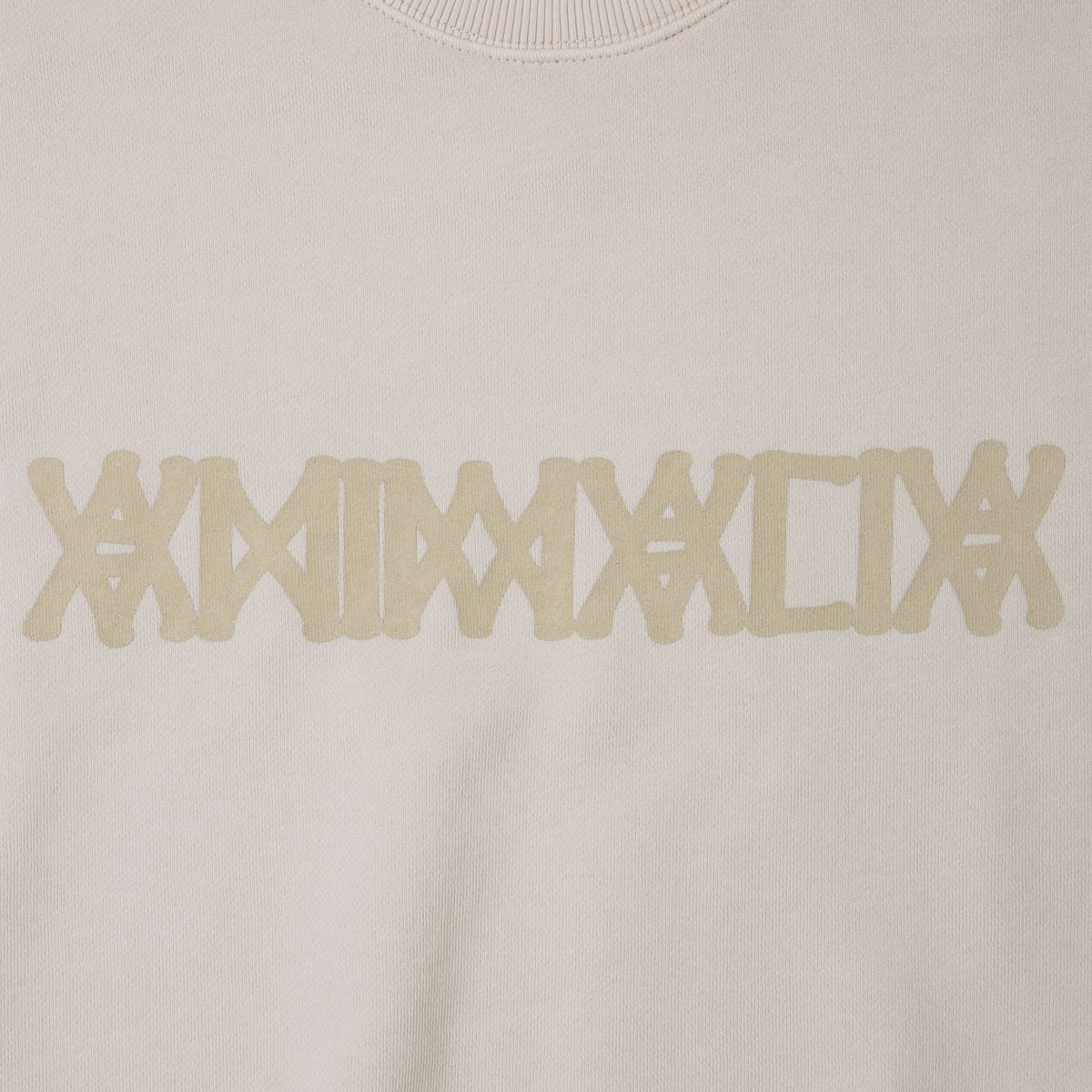 Pigment Dyeing Crew Sweat -LOGO