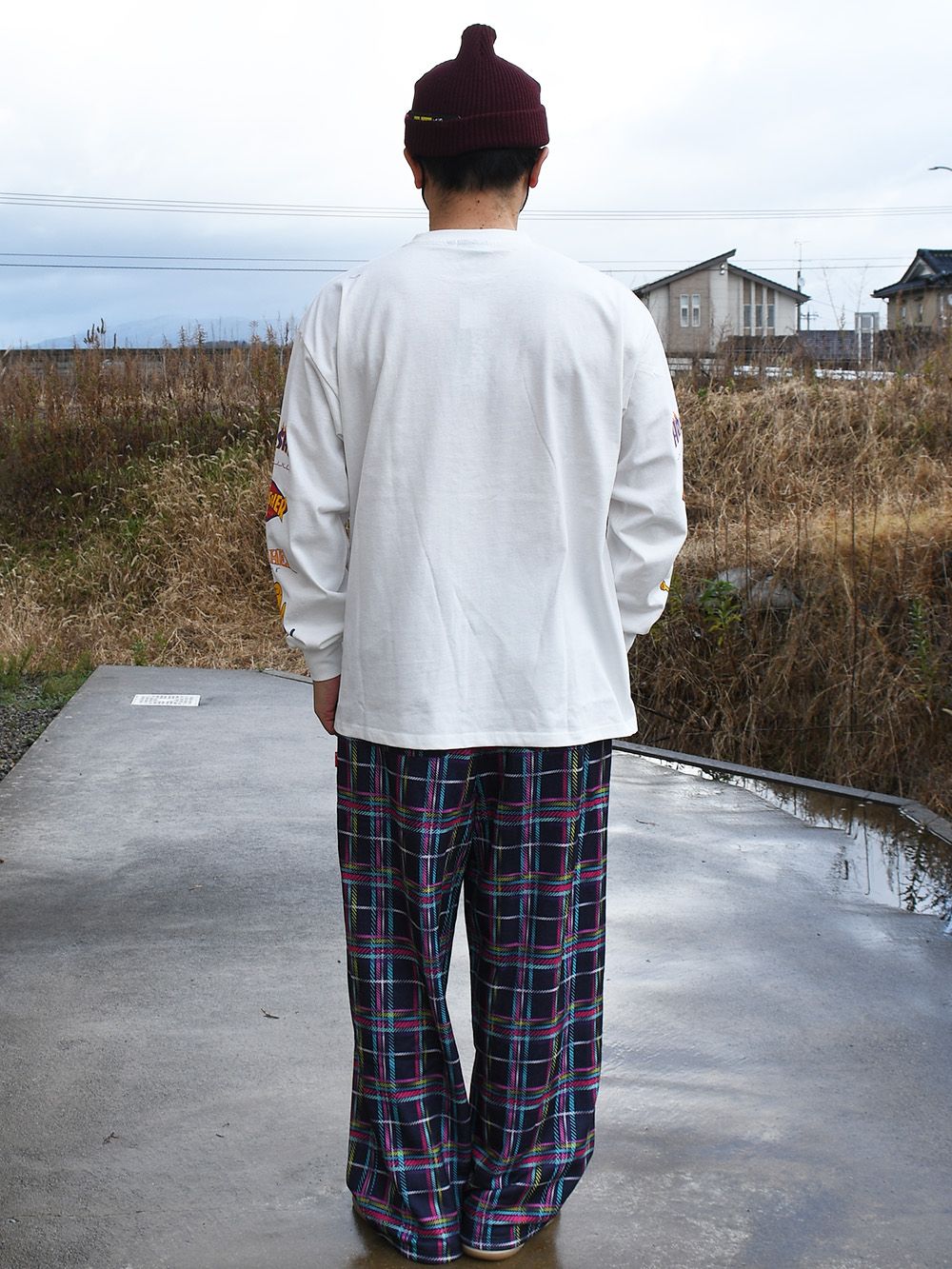 THRASHER Sleeve Logo L/S Tee