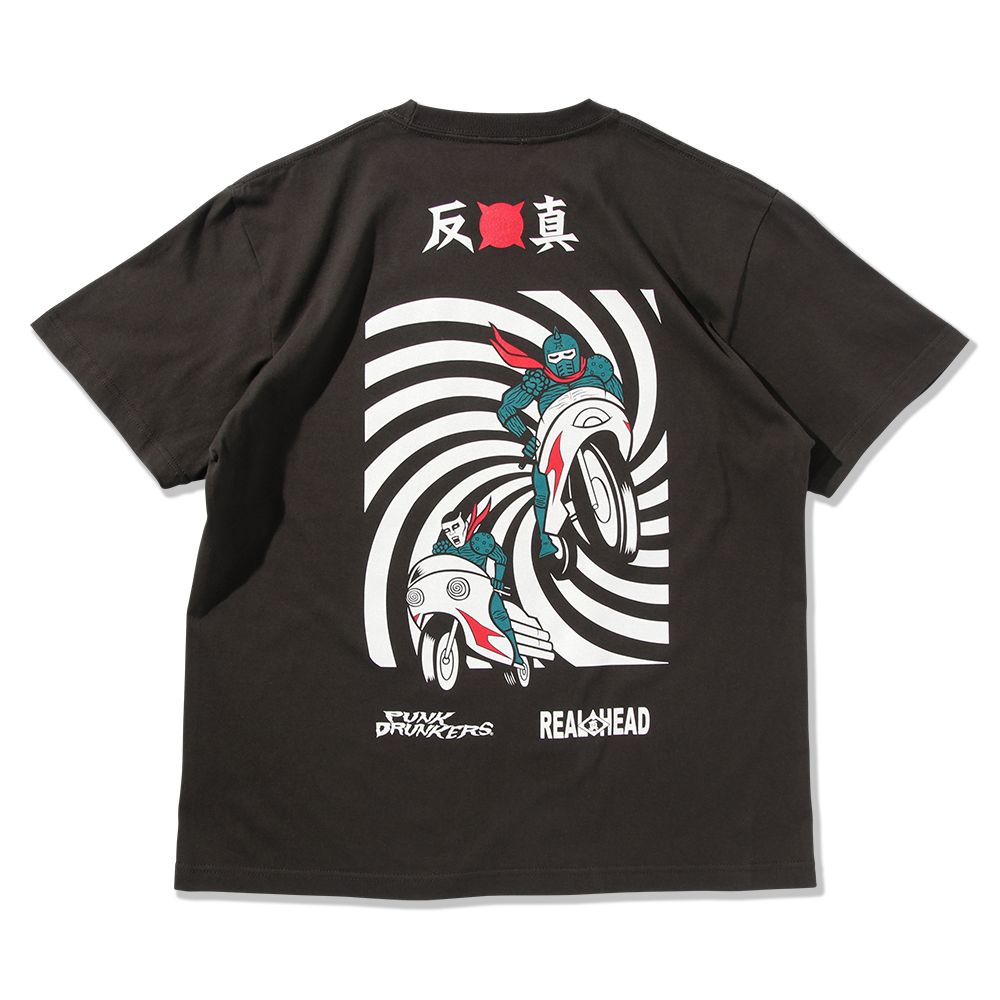 ［PDSxREALHEAD］ REALPUNKライダースTEE
