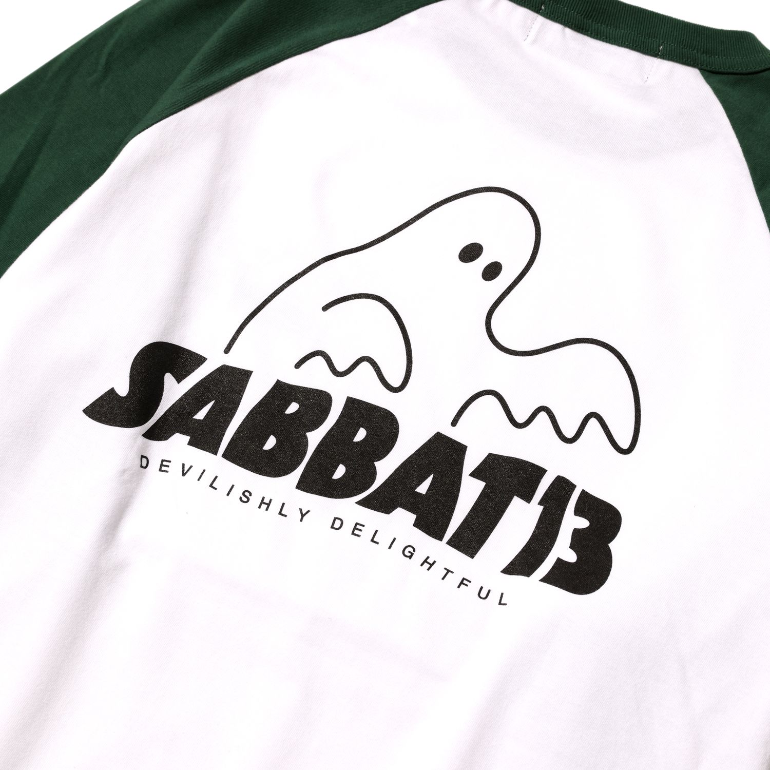 SPOOK LOGO RAGLAN L/S T