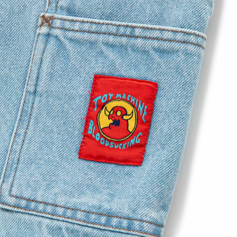 TRANSMISSIONATOR DENIM WIDE-SHORTS