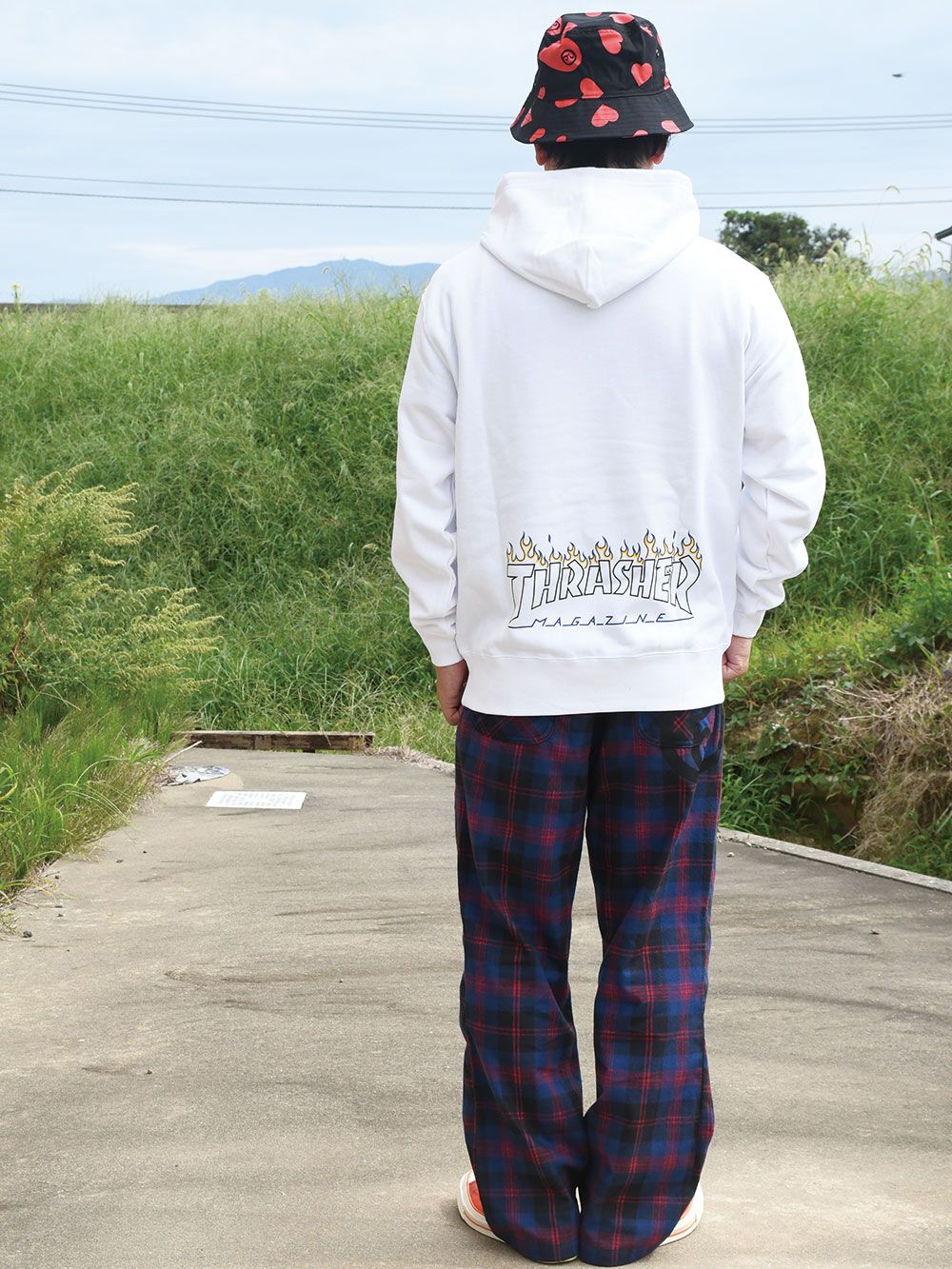 THRASHER×Keith Haring Hoodie