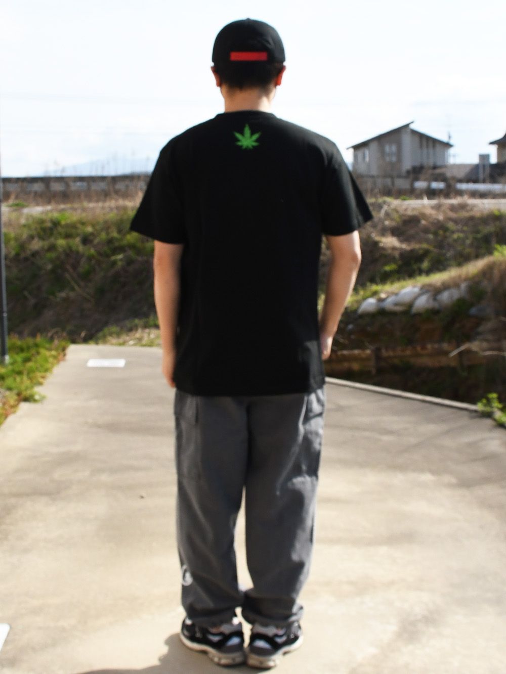 sd tribal leaf ss tee