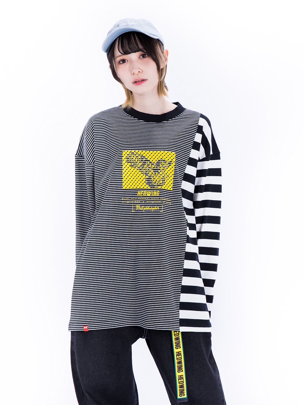 C/C Border L/S T-shirt