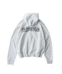 Boxy double zip up hoodie