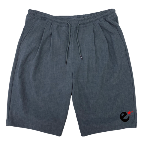 rg poly chambray easy shorts