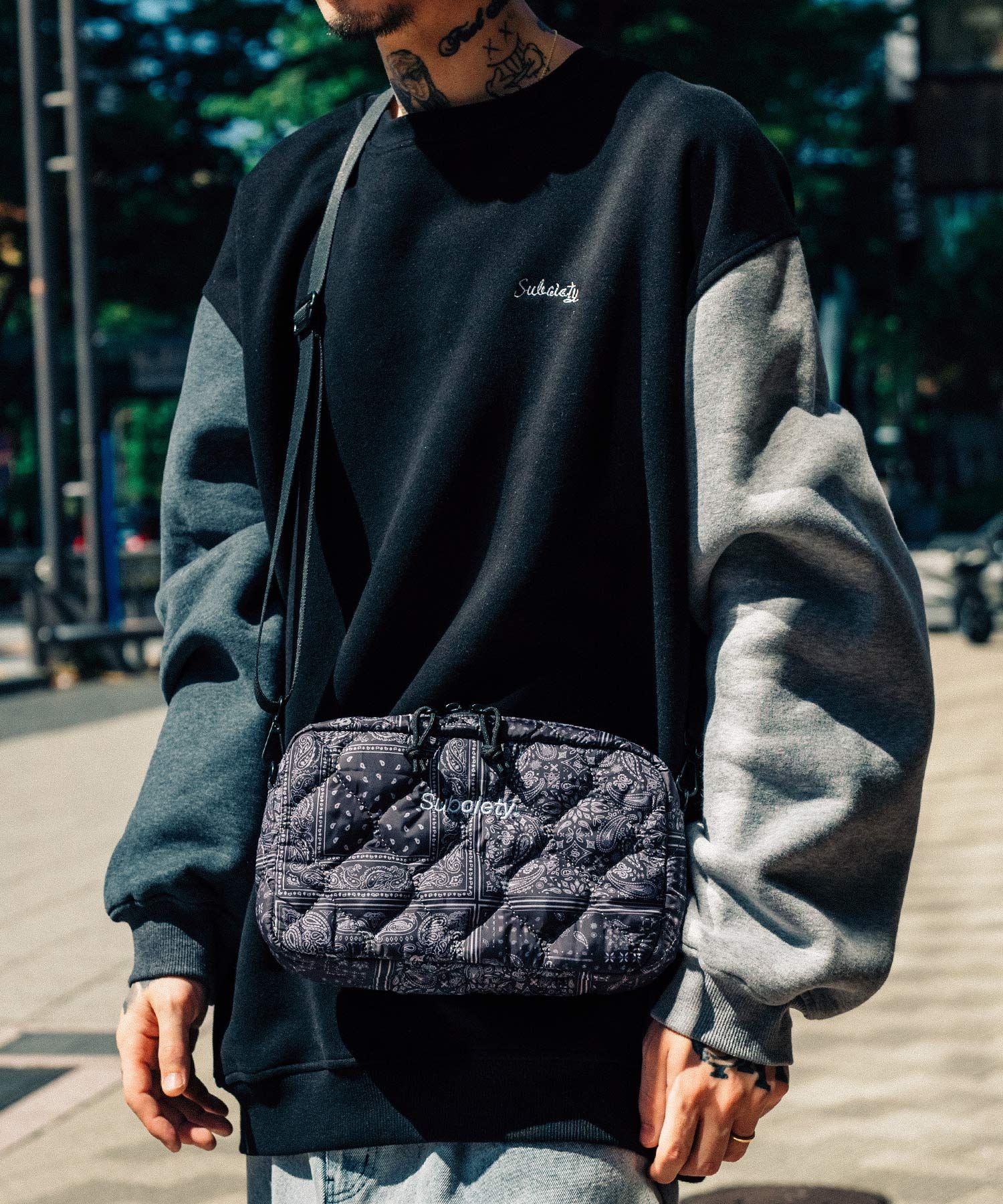 QUILTED BODY-BAG