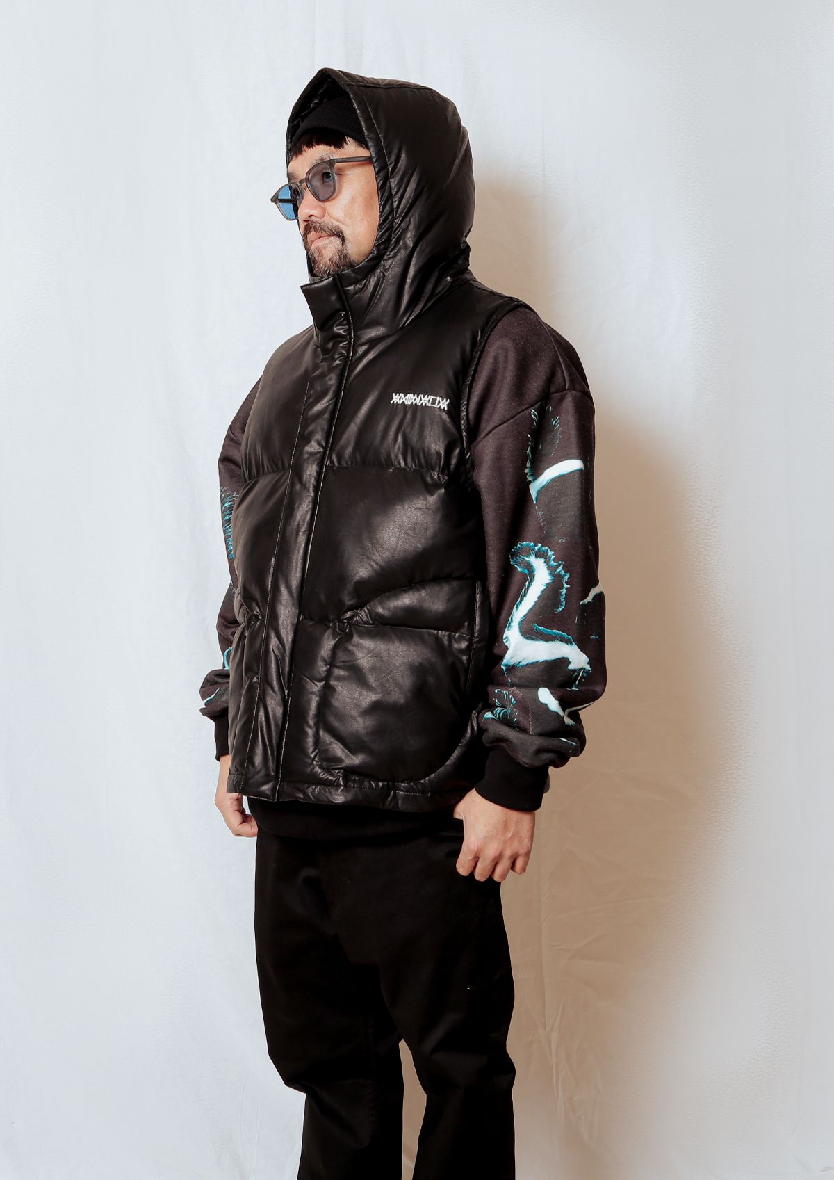 PUDDING PU LEATHER-VEST