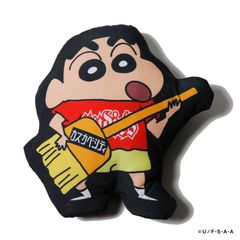 RUDIE'SxCRAYON SHINCHAN BROOMGUITAR CUSHION