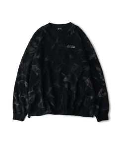 Henry neck waffle L/S