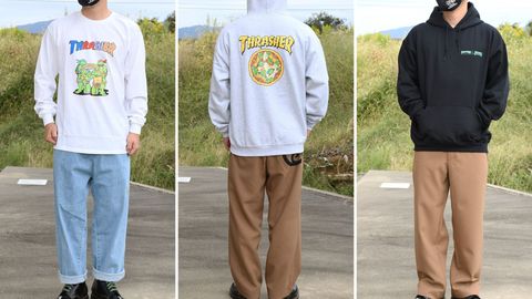 【TEENAGE MUTANT NINJA TURTLES×THRASHER】AW新作！