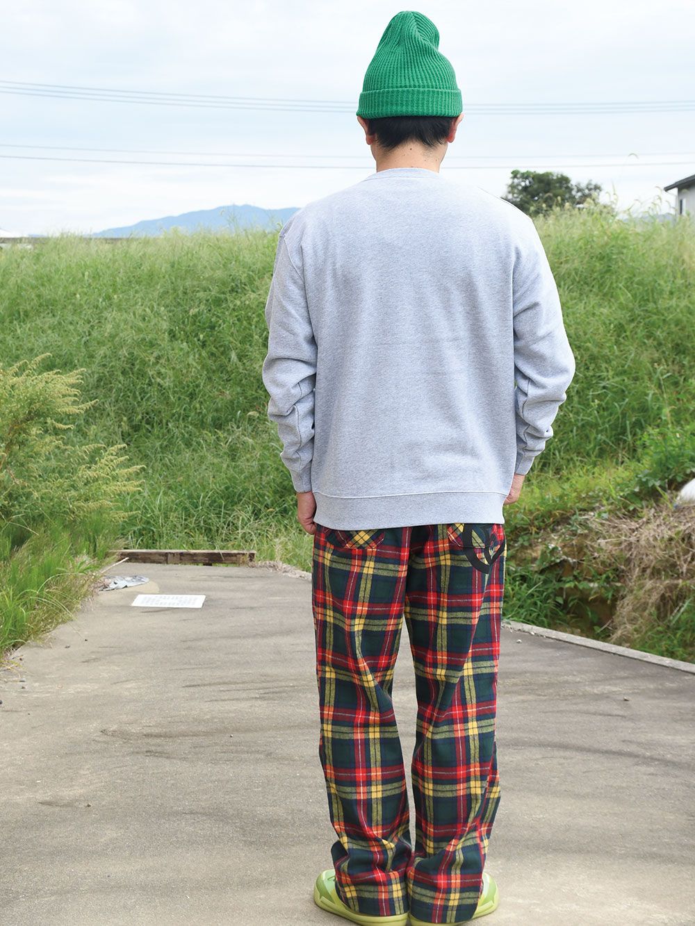 THRASHER×Keith Haring CREW SWEAT