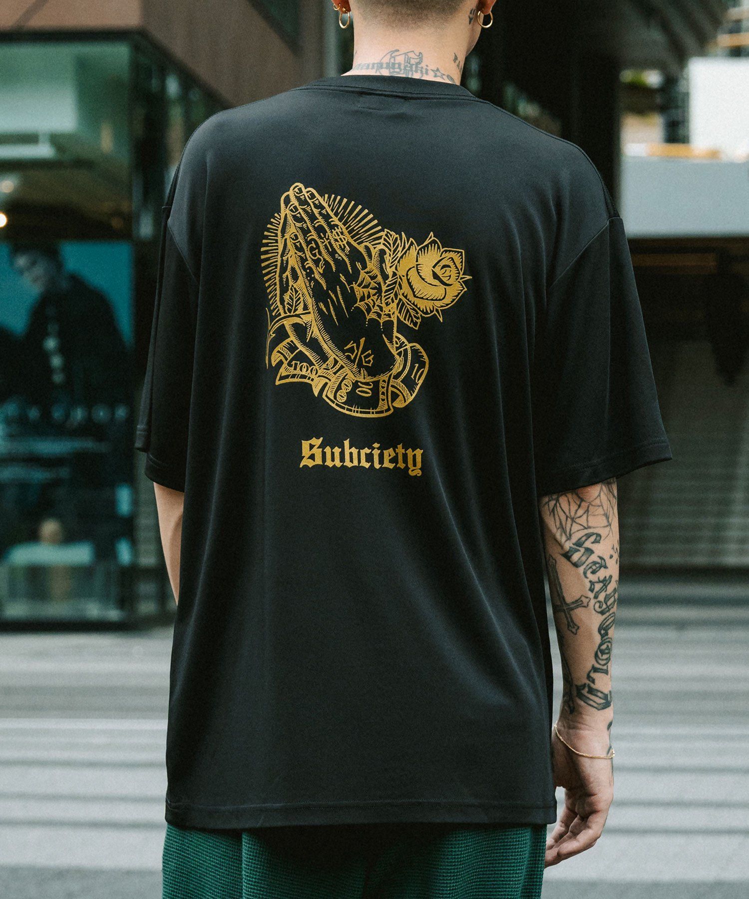 SUBCIETY - DRY TEE S/S-PRAYING HANDS- | DOLL