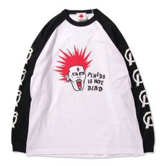 PUNKDS IS NOT DEADラグランロンTEE
