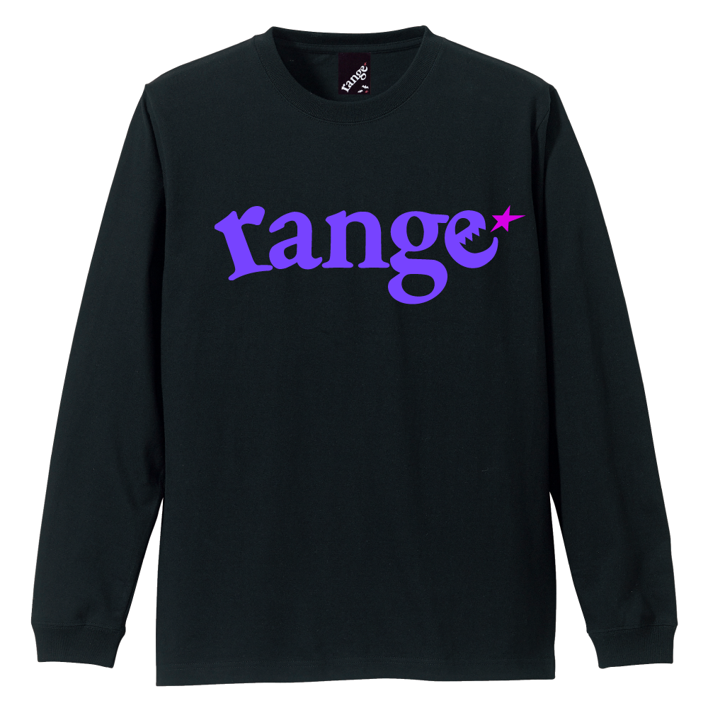 range fluorescence logo L/S tee
