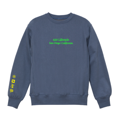 sd point of view  crew sweat 12oz