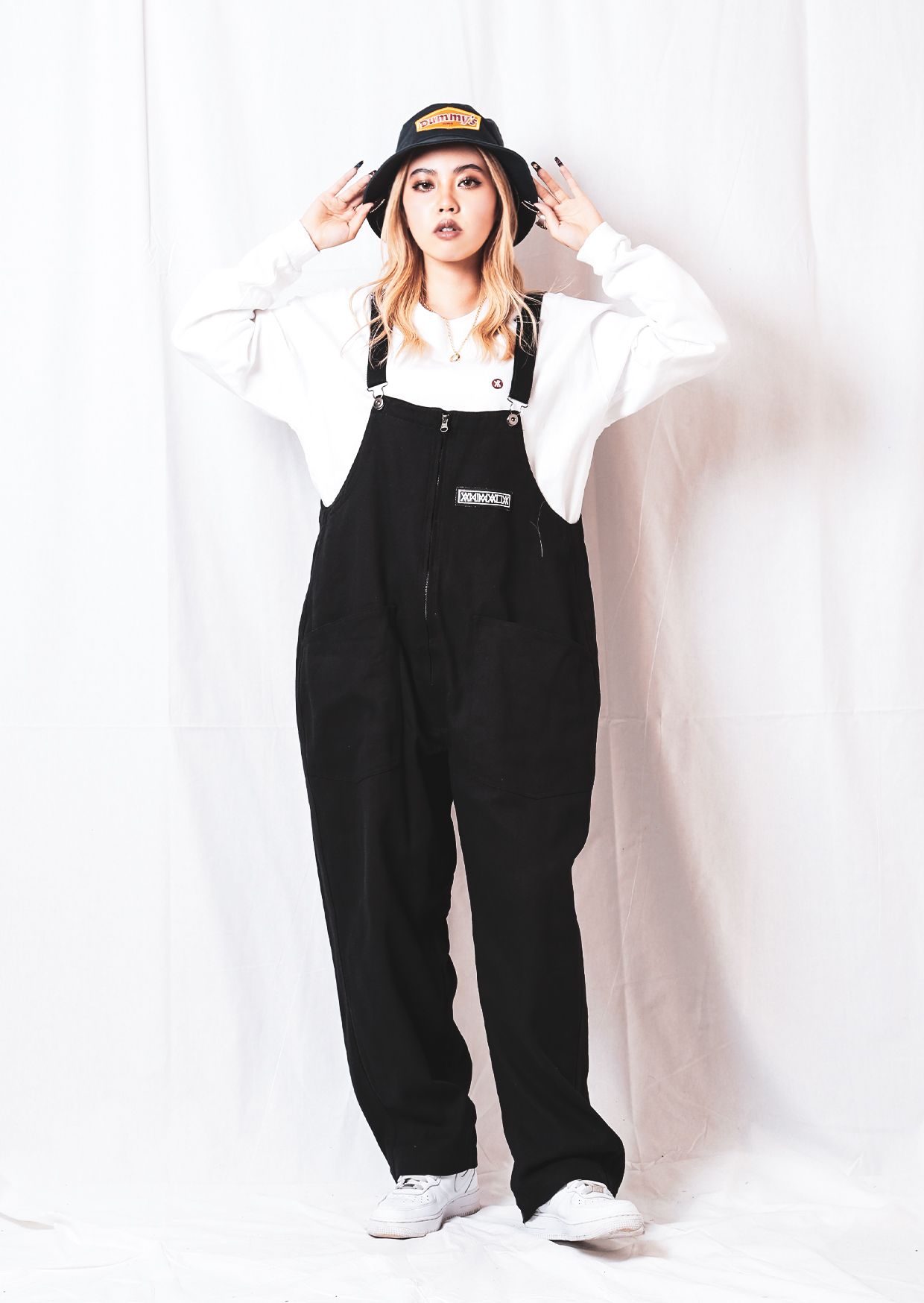 OVERALLS - Leather Patch