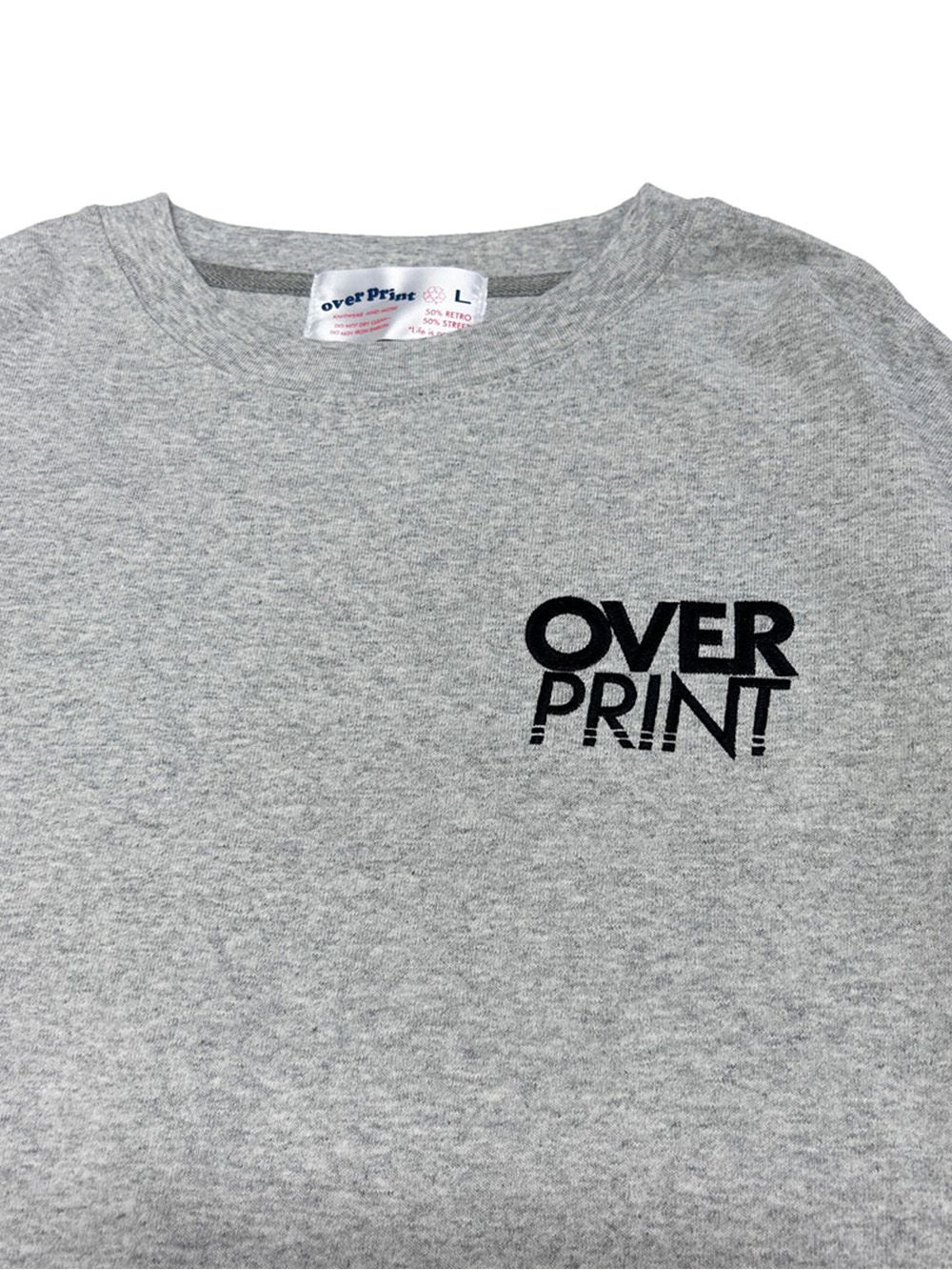 LOGO EMB SWEATSHIRTS LIKE L/S TEE