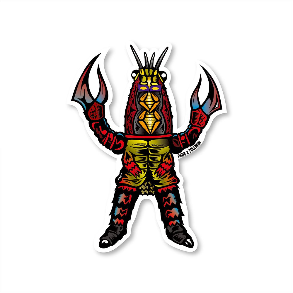 ［PDSxZOLLMEN］ステッカー / ザリガニ