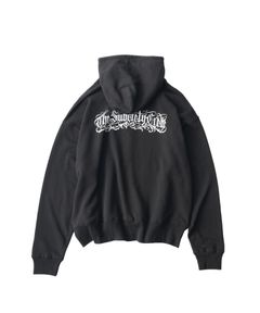 Boxy double zip up hoodie