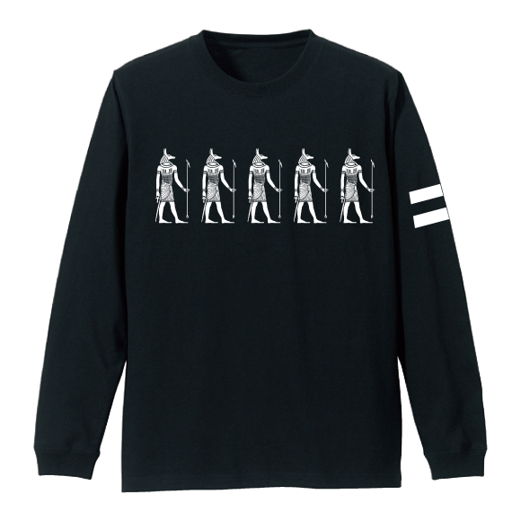 rg walking like an Egyptian LS tee