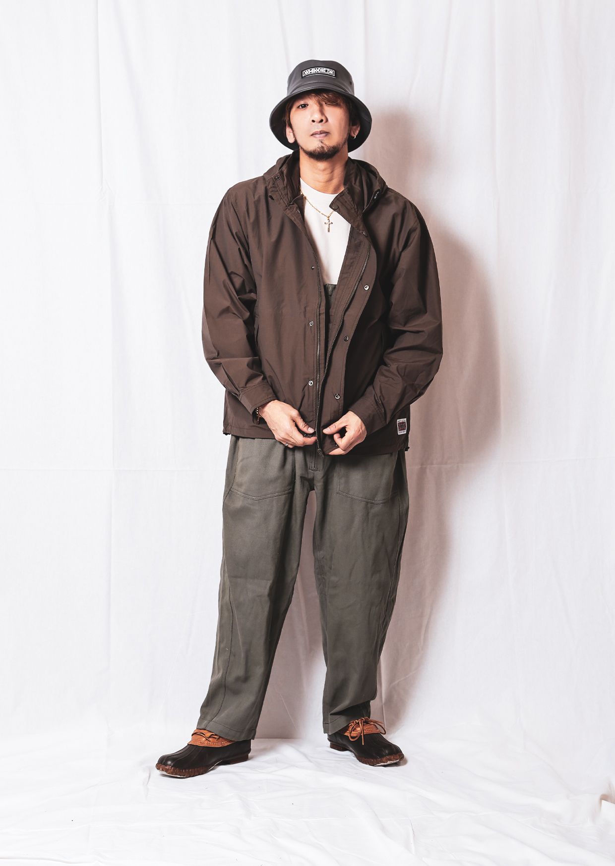 OVERALLS - Leather Patch