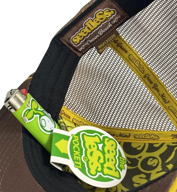 sd OB snap back Mesh cap