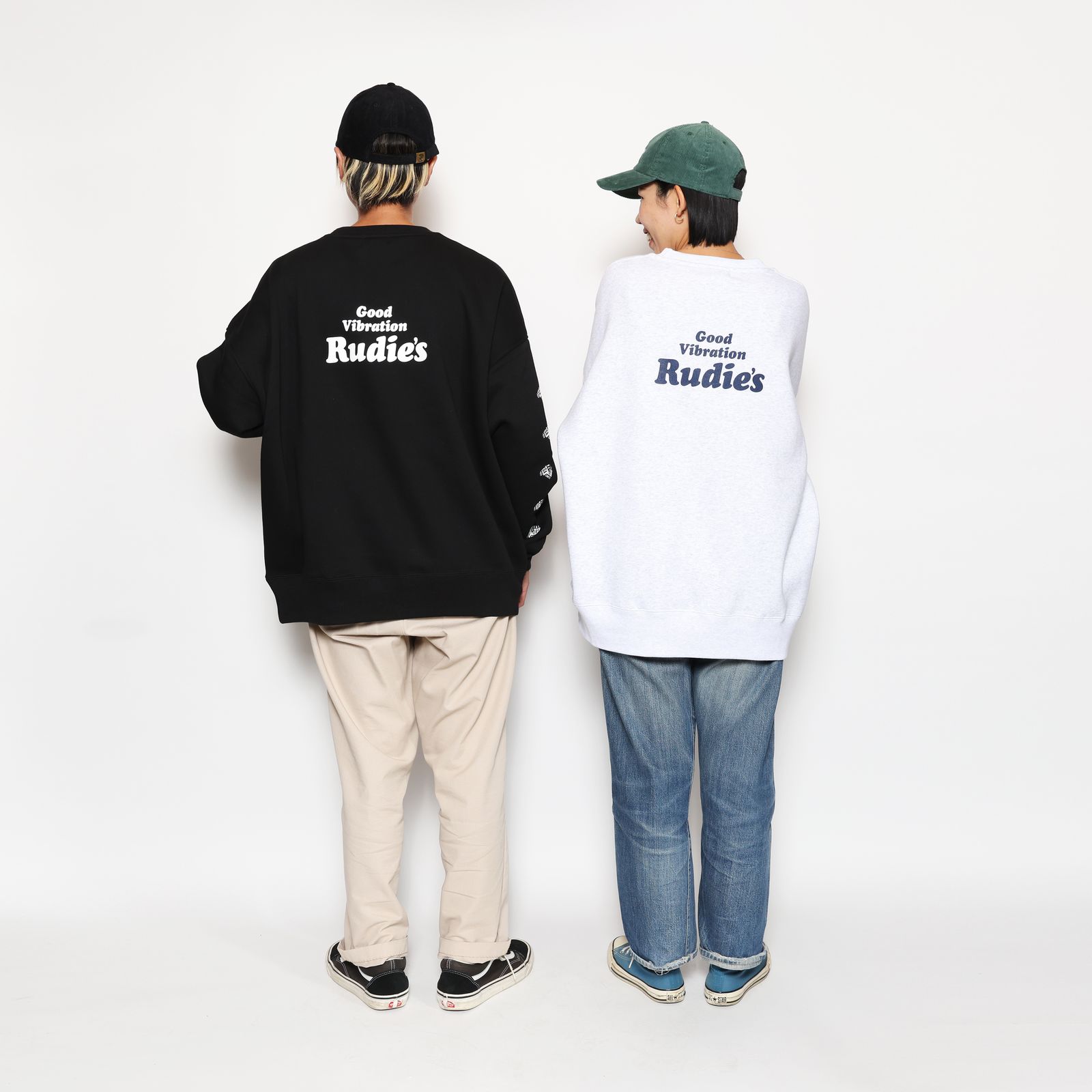 CURVY BIGSILHOUETTE CREW-SWEAT