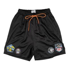 patch half pants
