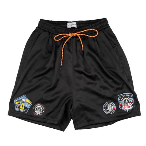 patch half pants