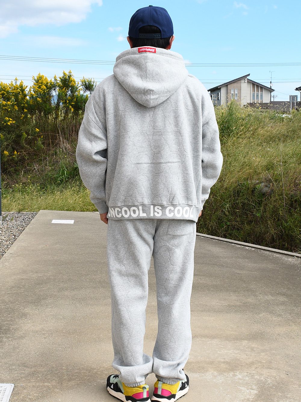 あいつキルティングパーカ