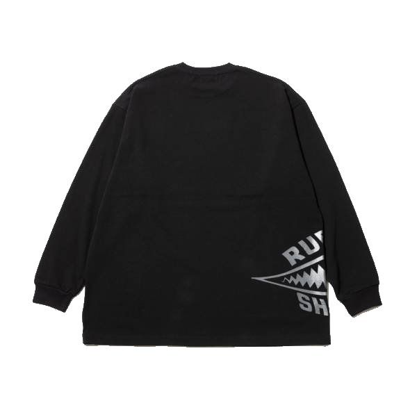 SHARK TEETH -BIG SILHOUETTE LS TEE