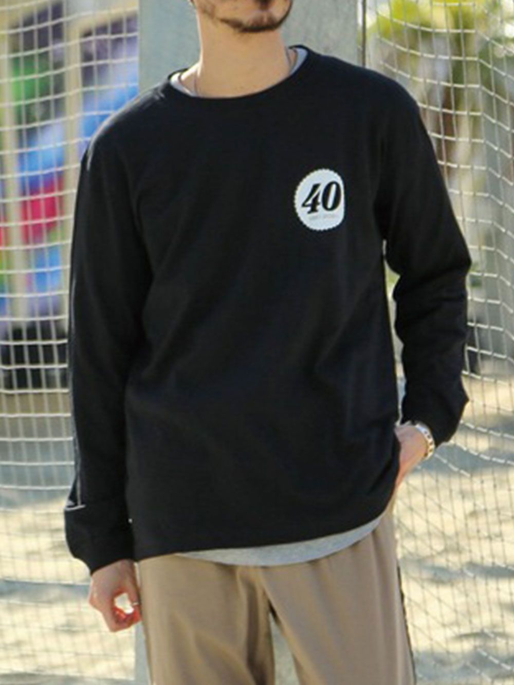 BACKWARD 40 L/S-T