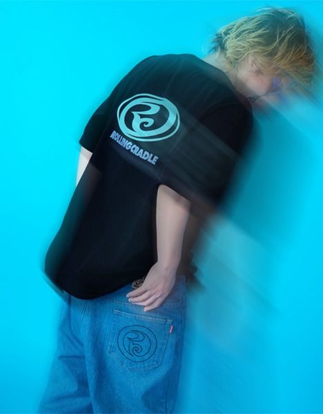 RC LOGO WIDE-DENIM