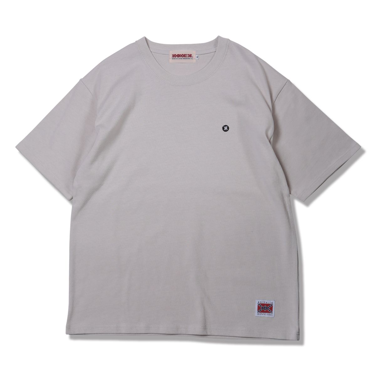 HEAVY S/S TEE-CUBE PRINT LOGO