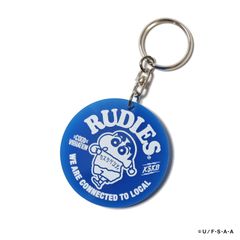 RUDIE'SxCRAYON SHINCHAN CIRCLEMOSH KEYHOLDER