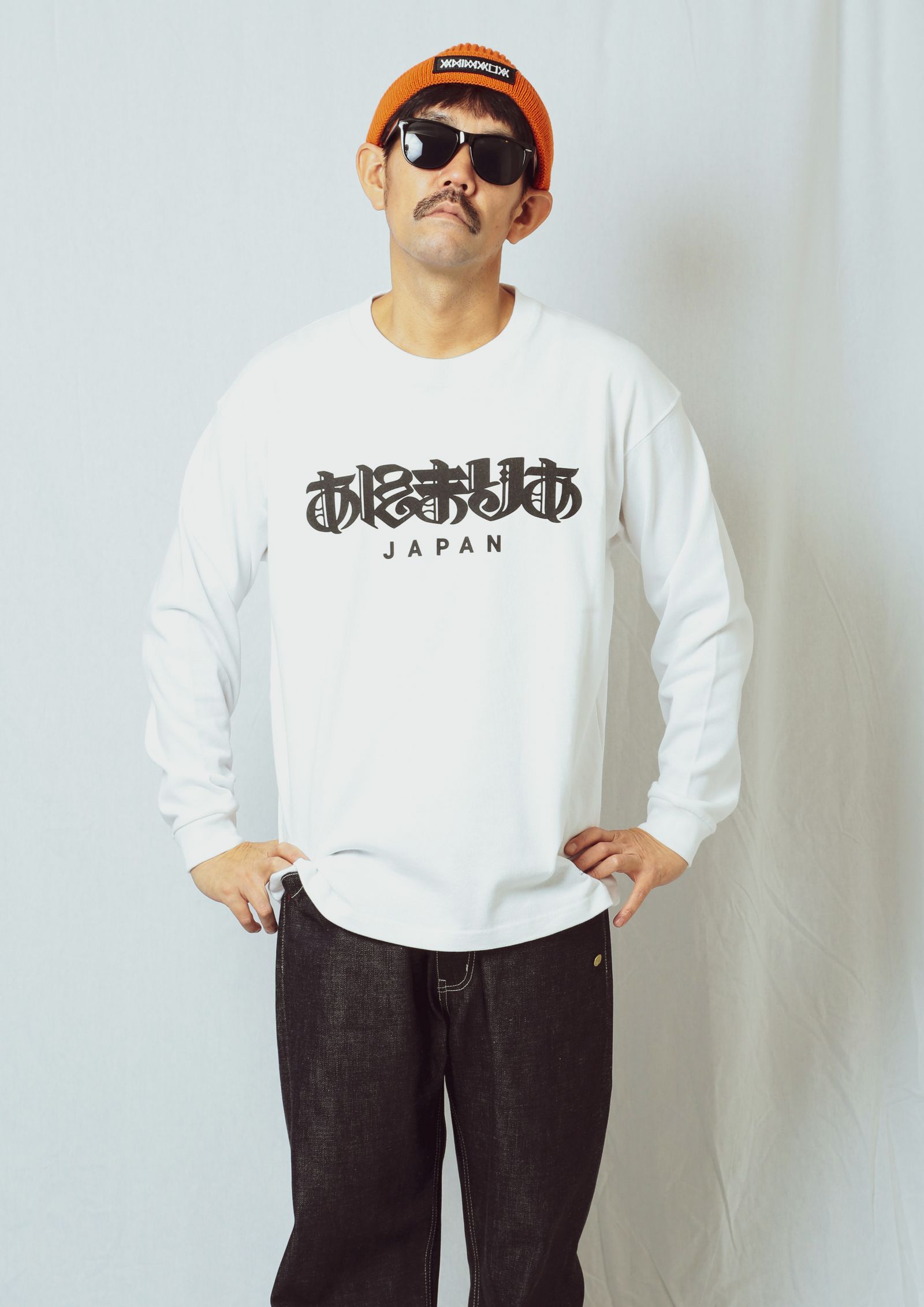 HEAVY L/S Tee - JP Script -