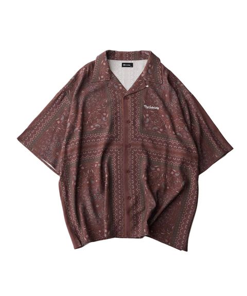 Medallion rayon shirt