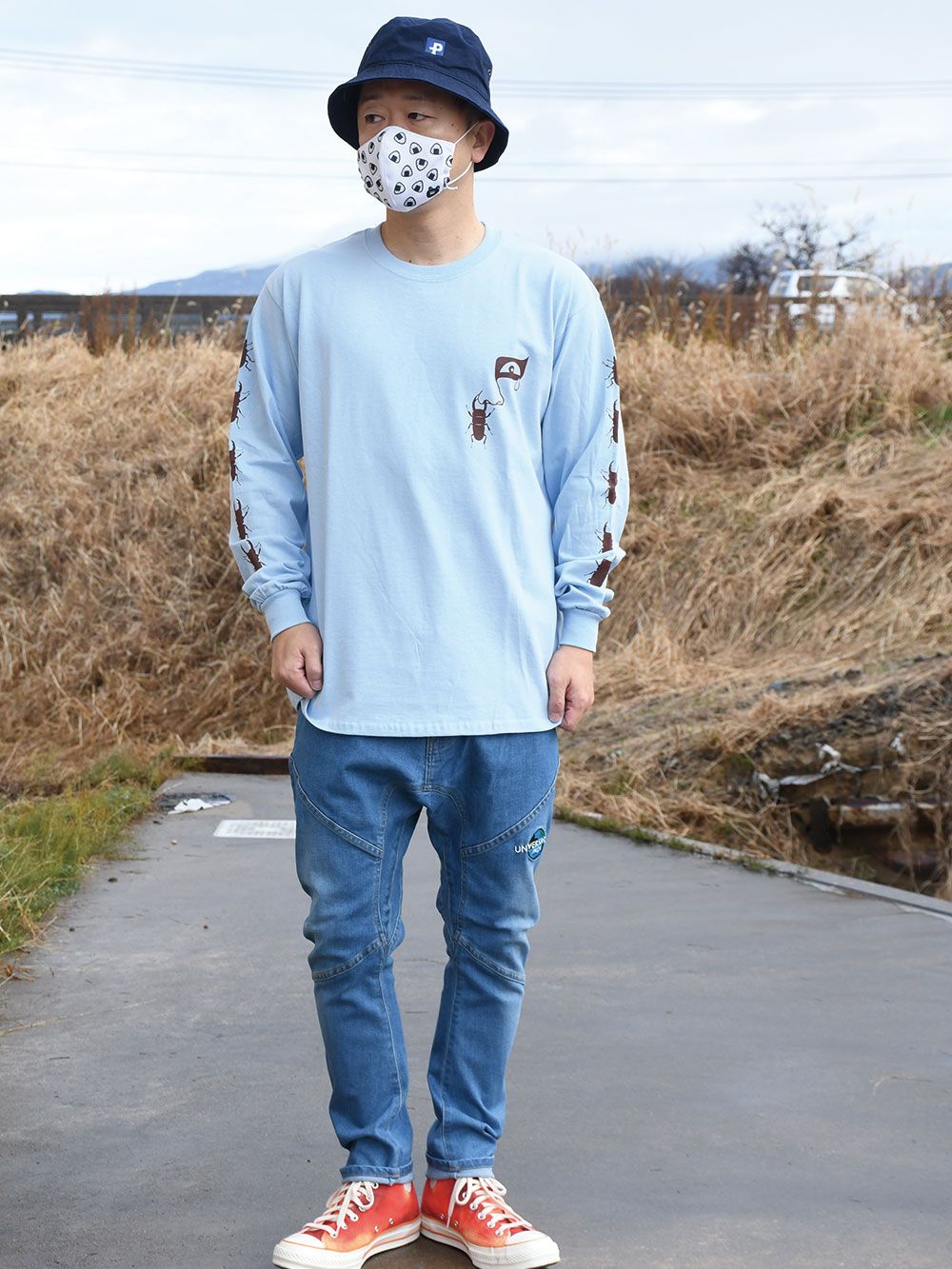 鼻クワガタロンTEE