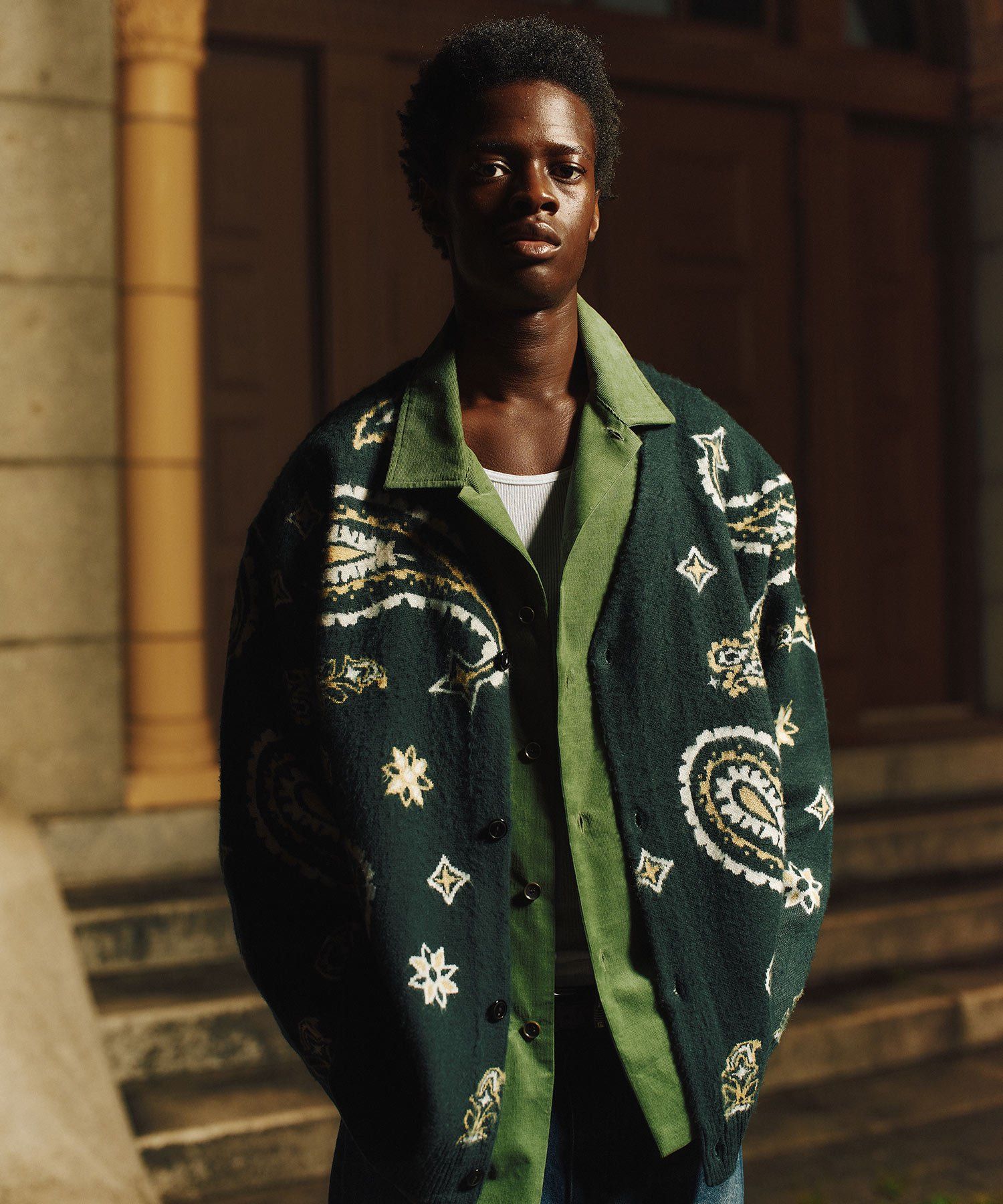 PAISLEY-CARDIGAN