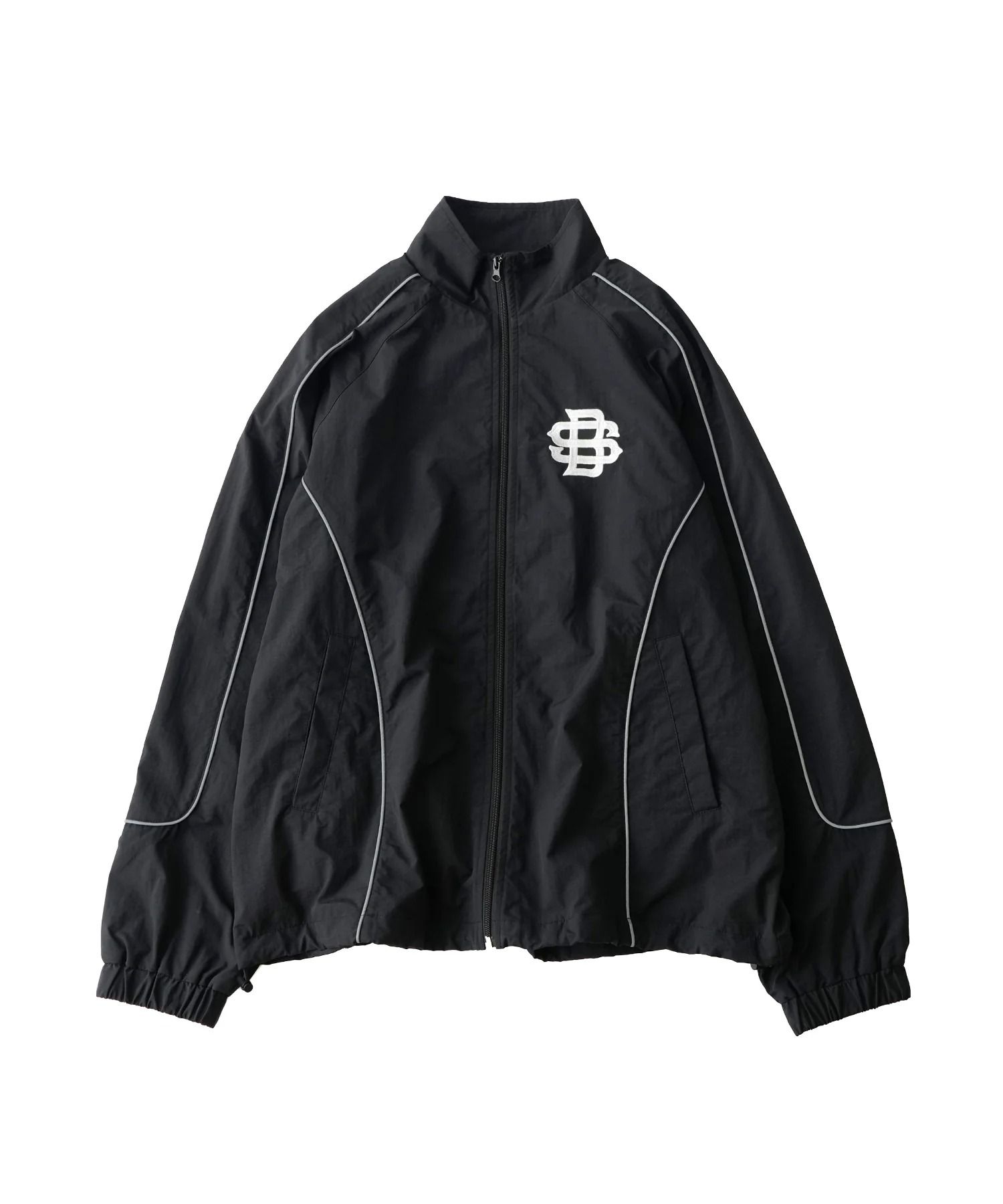 Reflective piping nylon jkt