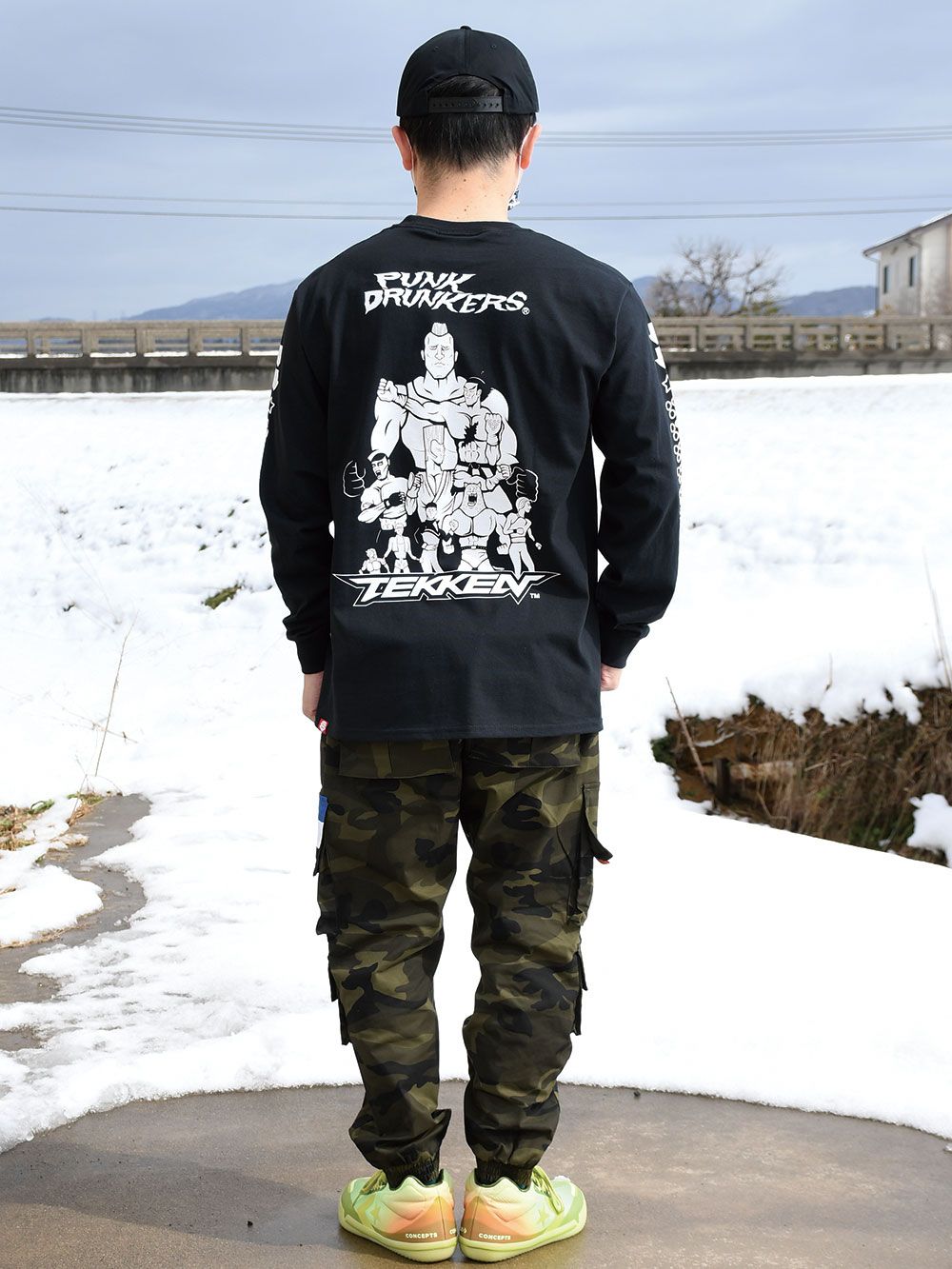 [PDSxTEKKEN] 鉄拳ドランカーズ ロンTEE