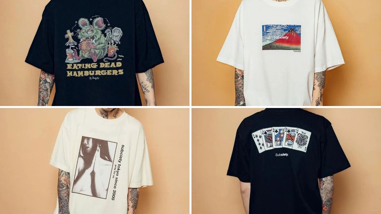 《SUBCIETY》新作Tシャツご紹介！