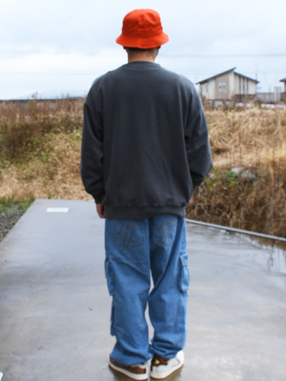 THRASHER Logo C/N Pigment Sweat