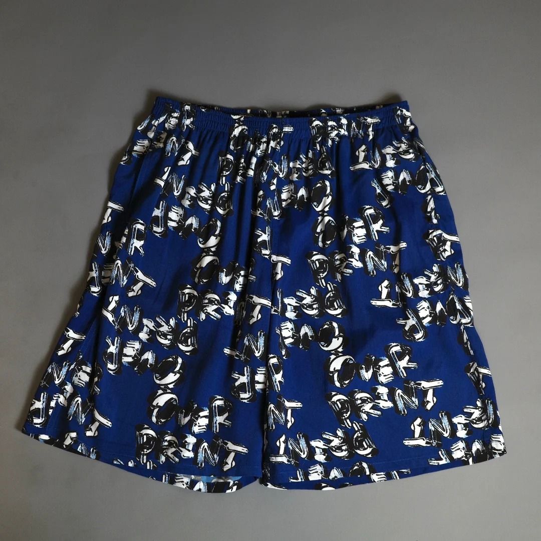 chain logo Rayon Half Pants
